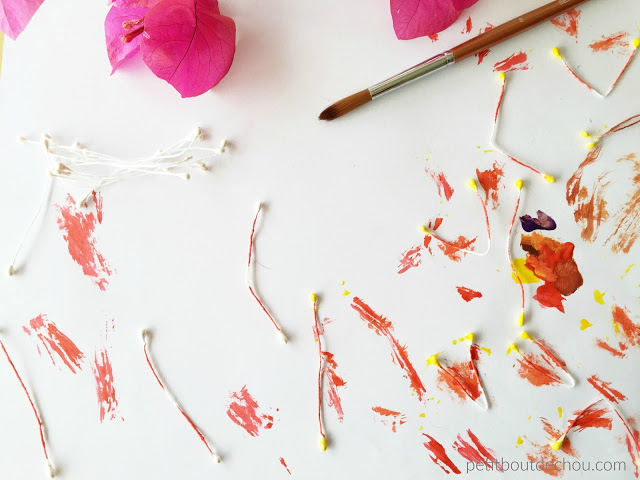 plum blossom stamen painting 2