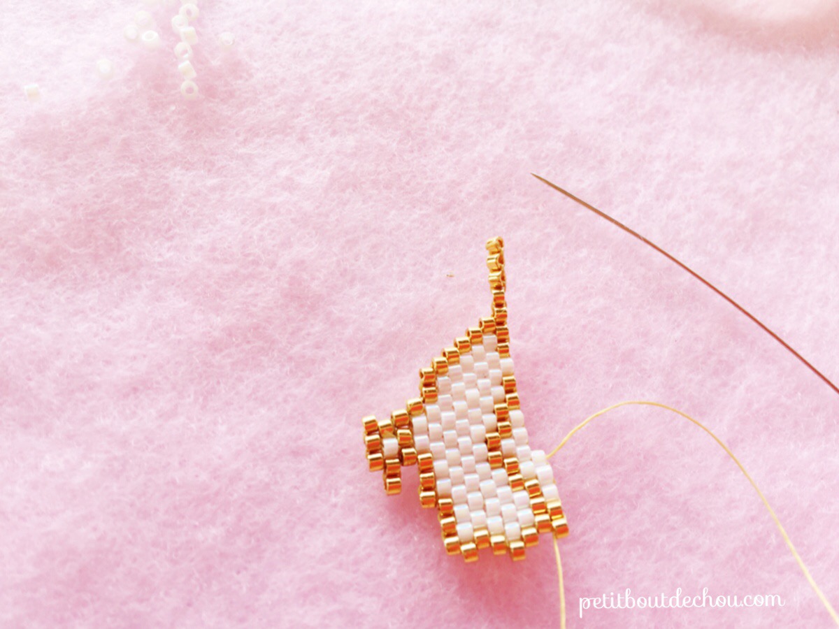 beaded elephant grid first half