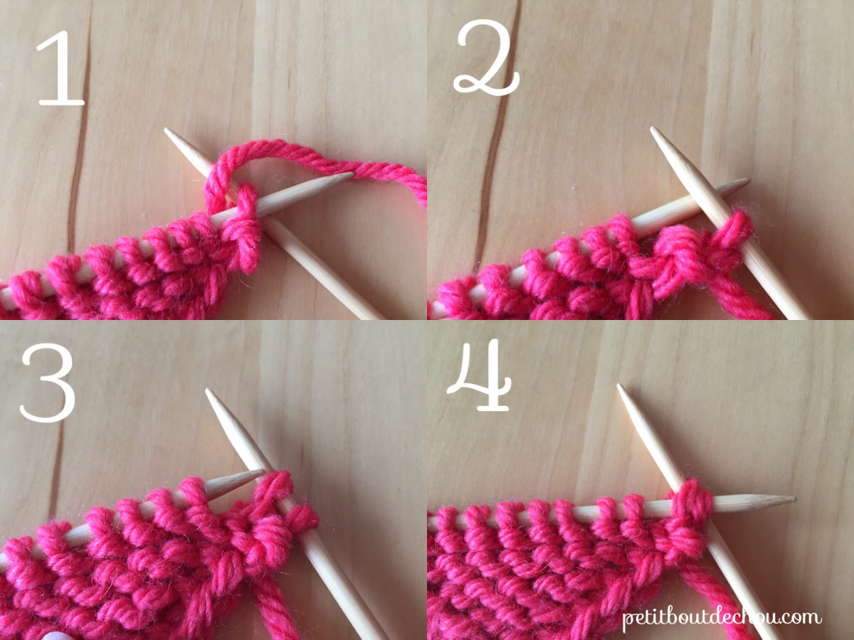 Bind off loosely 