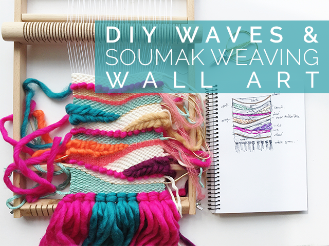 DIY waves and soumak weaving