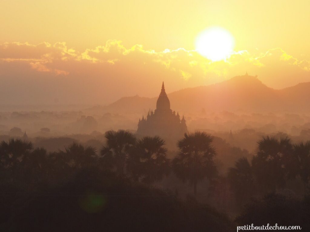 Sunrise from Gu Ni Sister temple