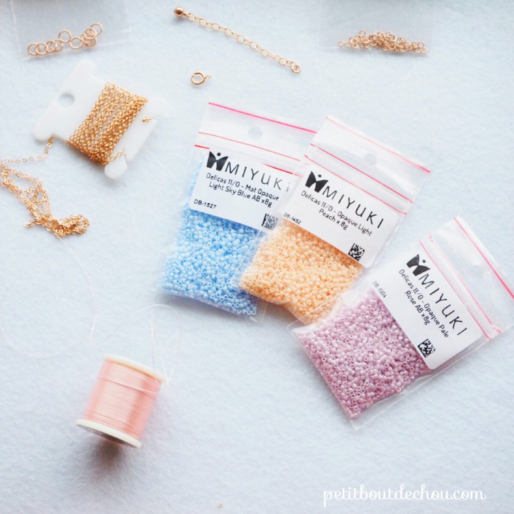 Supplies needed miyuki beading