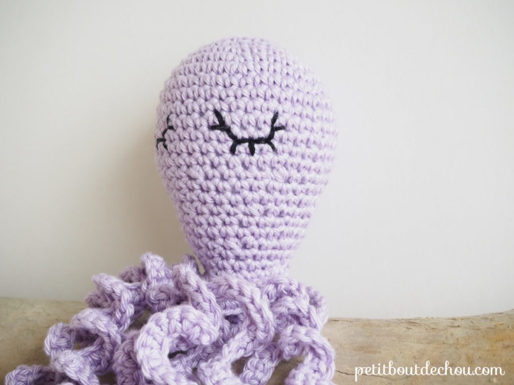 Octopus head crochet
