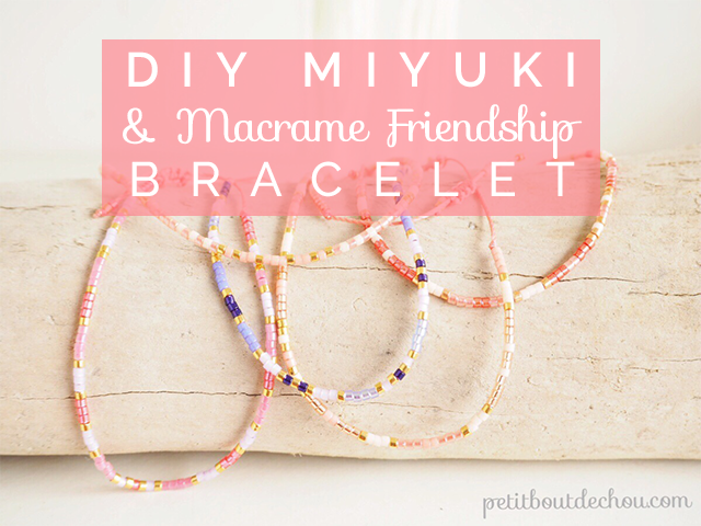 Title miyuki friendship bracelet