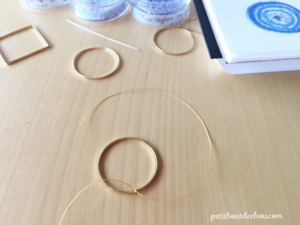 ombre circles miyuki 1