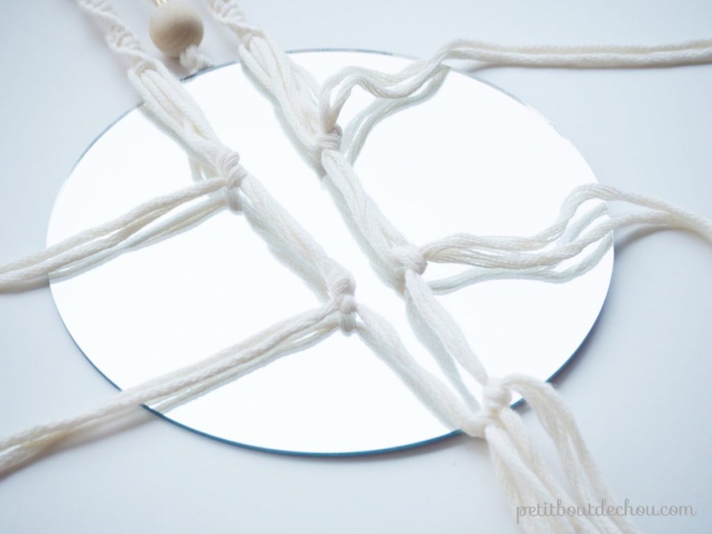 miroir macrame 8