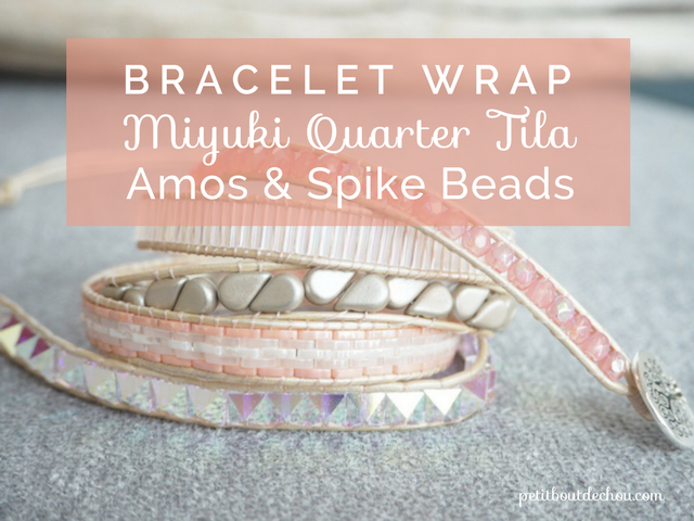bracelet wrap Miyuki tila amos puca spike beads titles