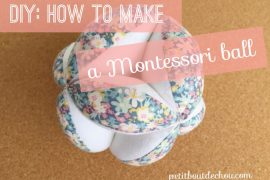 Tuto Couture: Comment Créer une Balle de Préhension Montessori