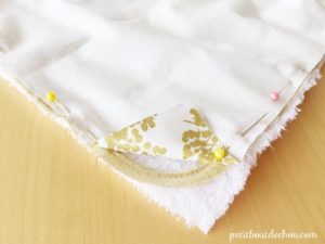 pin cotton and sponge fabric