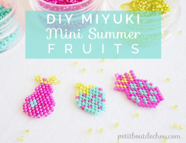 DIY Miyuki mini summer fruits