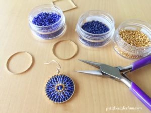 ombre circles miyuki 12