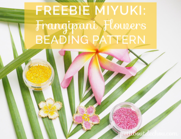 Title miyuki pattern frangipani