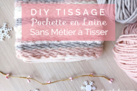 pochette laine tissee title