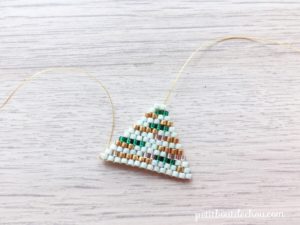 boucles triangle boheme miyuki