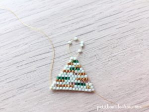 boucles triangle boheme miyuki