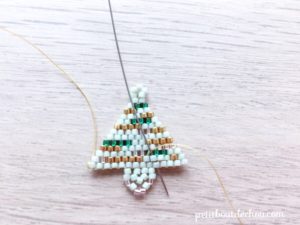 boucles triangle boheme miyuki