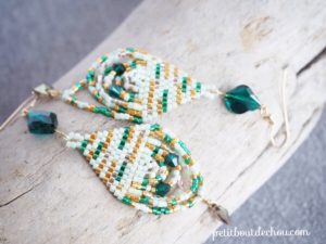 boucles triangle boheme miyuki