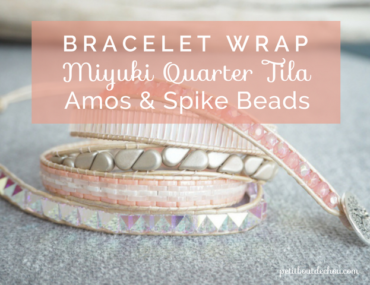 bracelet wrap Miyuki tila amos puca spike beads titles