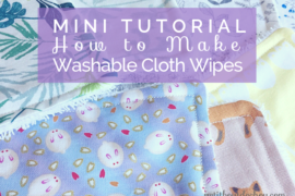 washable cloth wipes