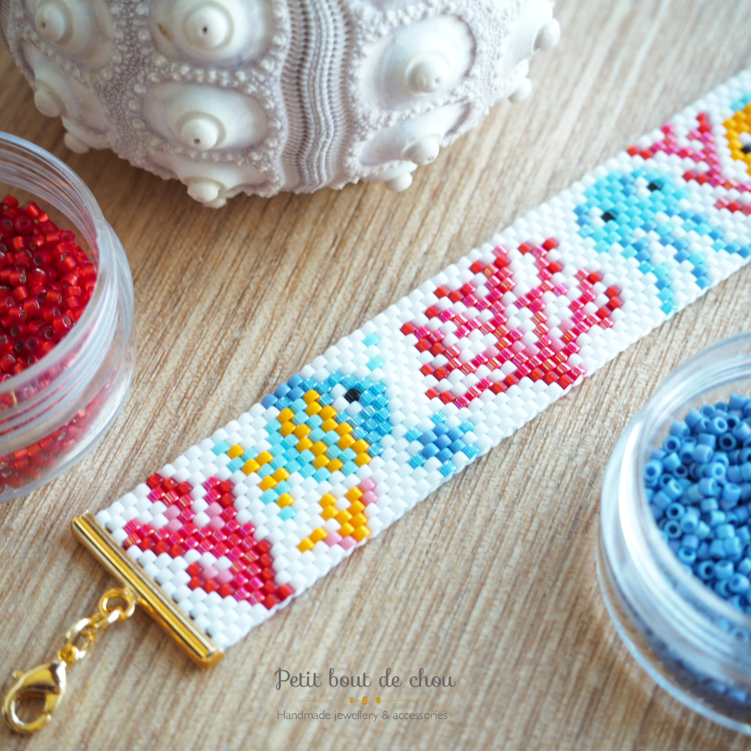 Bead weaving patterns for bracelets. Ebook. 500 made ideas