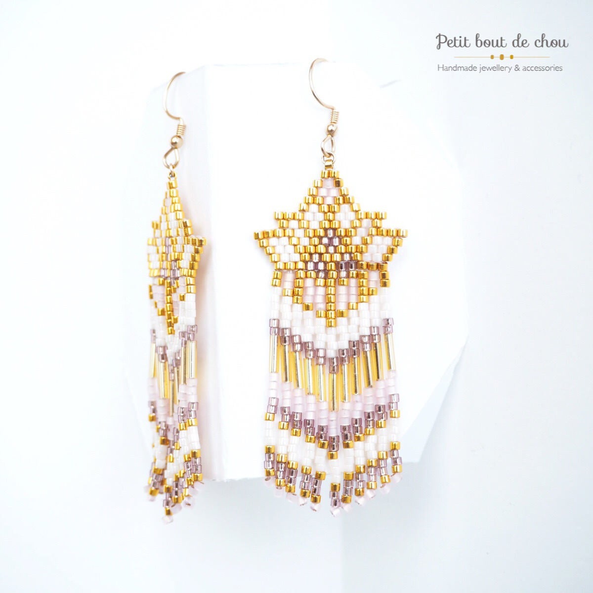 Delica earrings sales