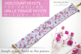 sakura bracelet pattern