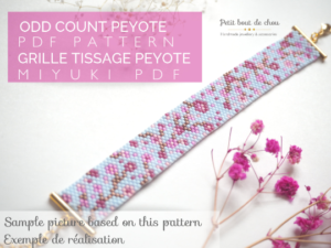 sakura bracelet pattern