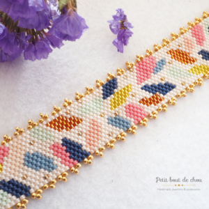 bordure doree tissage